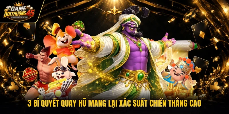 3 bí quyết quay hũ mang lại xác suất chiến thắng cao