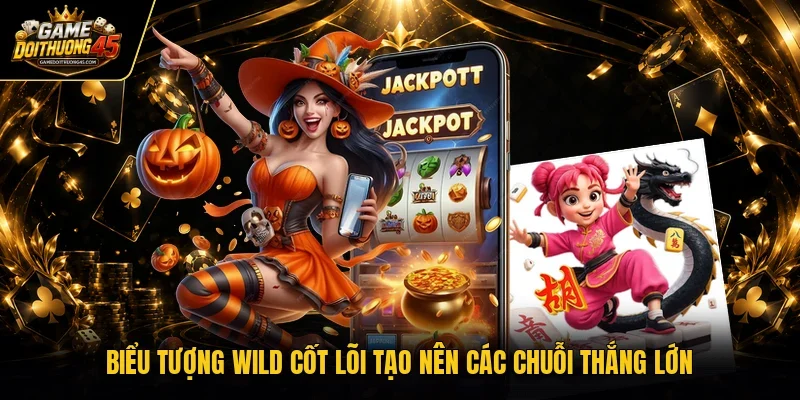Biểu tượng Wild cốt lõi tạo nên các chuỗi thắng lớn