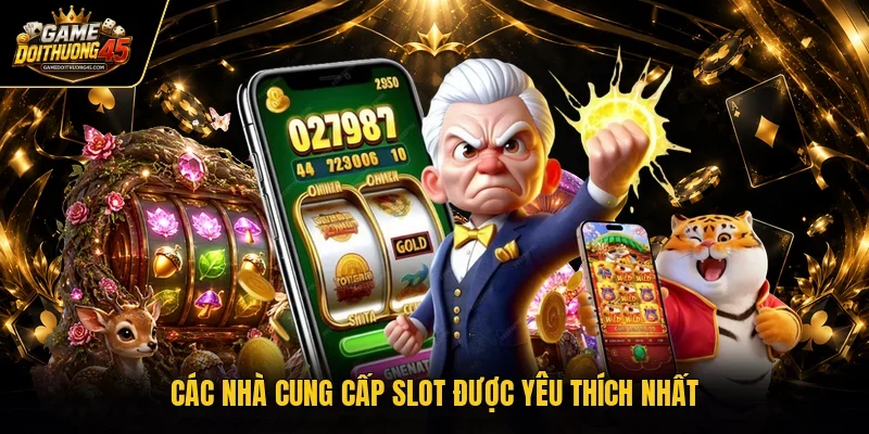 Các nhà cung cấp slot được yêu thích nhất