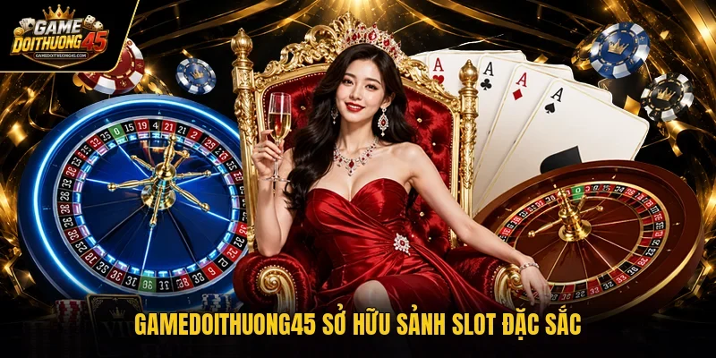 Gamedoithuong45 sở hữu sảnh slot đặc sắc