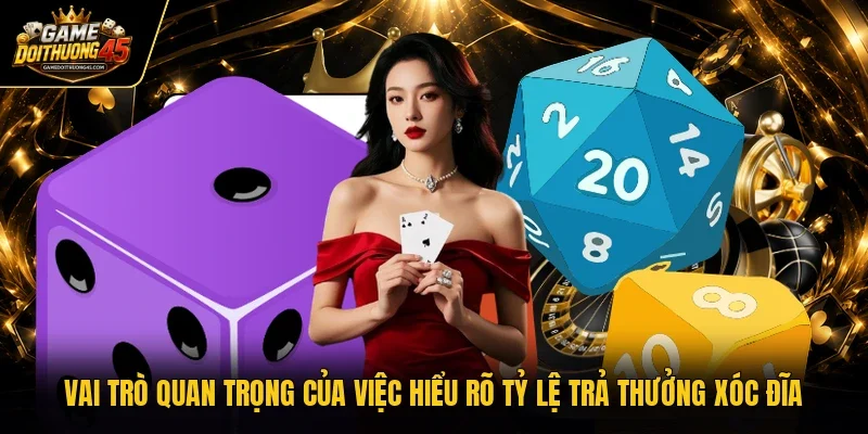 Vai trò quan trọng của việc hiểu rõ tỷ lệ trả thưởng xóc đĩa